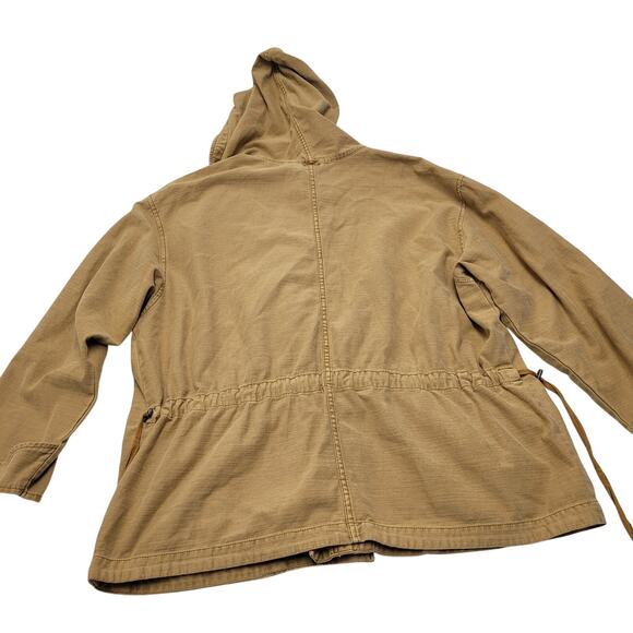 Free People Joshua tree tan hooded anorak utility jacket quilted - Picture 7 of 15